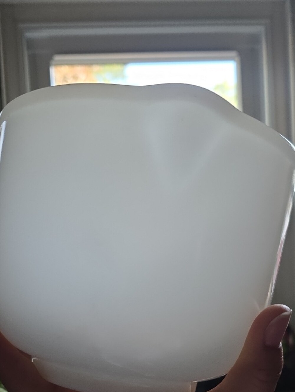 Classic White Milk Glass Mixing Bowl - Opaque White - Picture 4 of 5